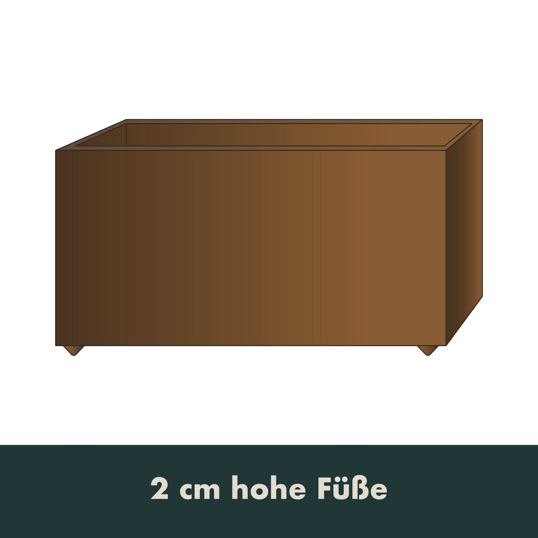 Pflanzkasten, preisgünstiges Modell, Breite 40cm & Höhe 40cm