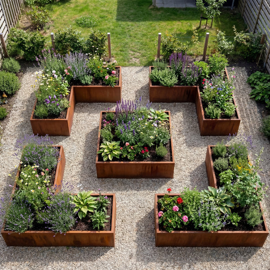 Hochbeet-Gestaltung „Løgstør“