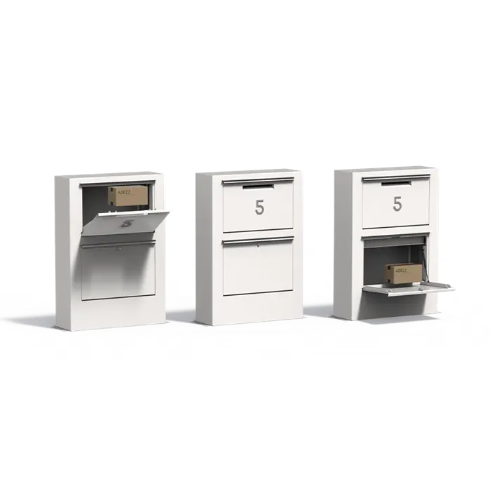 Briefkasten lackiert - Große Briefe und Pakete Modell
