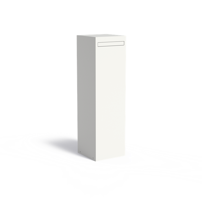 Briefkasten aus lackiertem Stahl - minimalistisch Modell